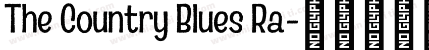 The Country Blues Ra字体转换